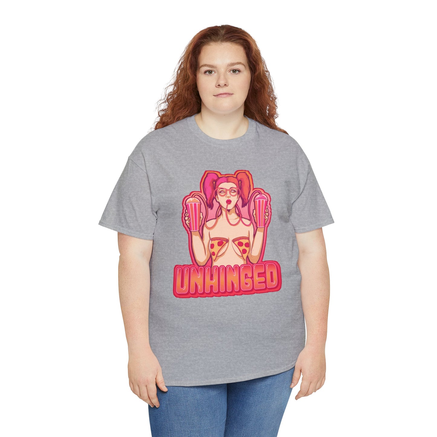 Unhinged Unisex Heavy Cotton Tee