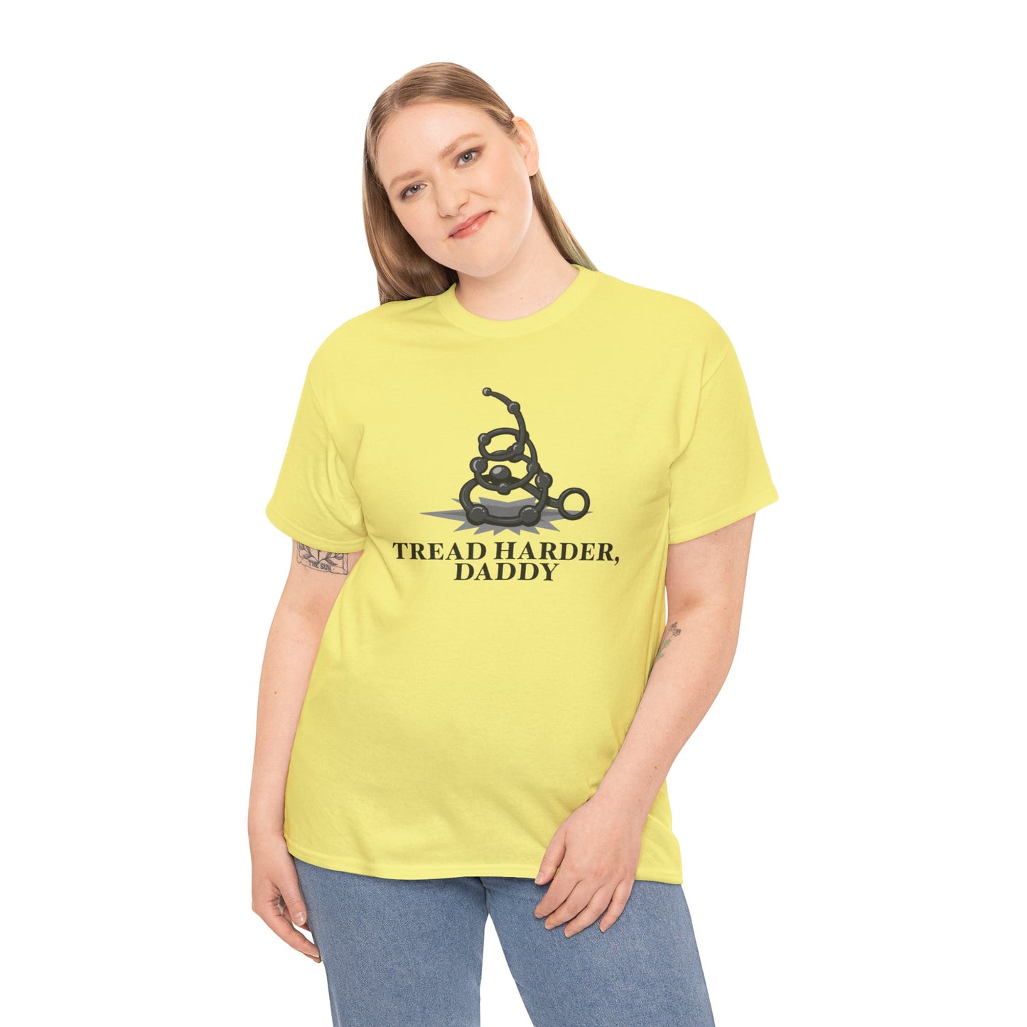 Tread Harder Daddy II Unisex Heavy Cotton Tee
