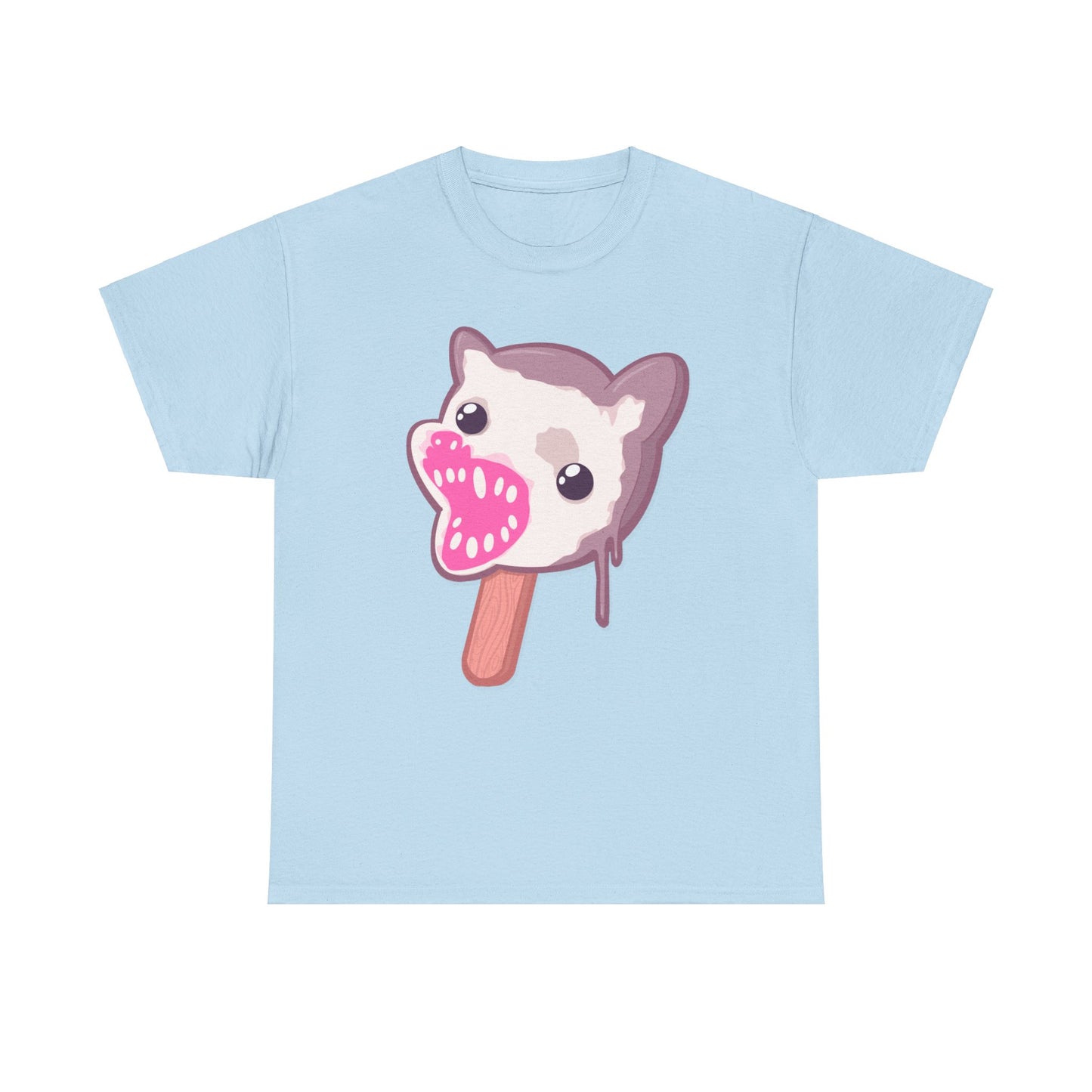 Opossum Popsicle Unisex Heavy Cotton Tee