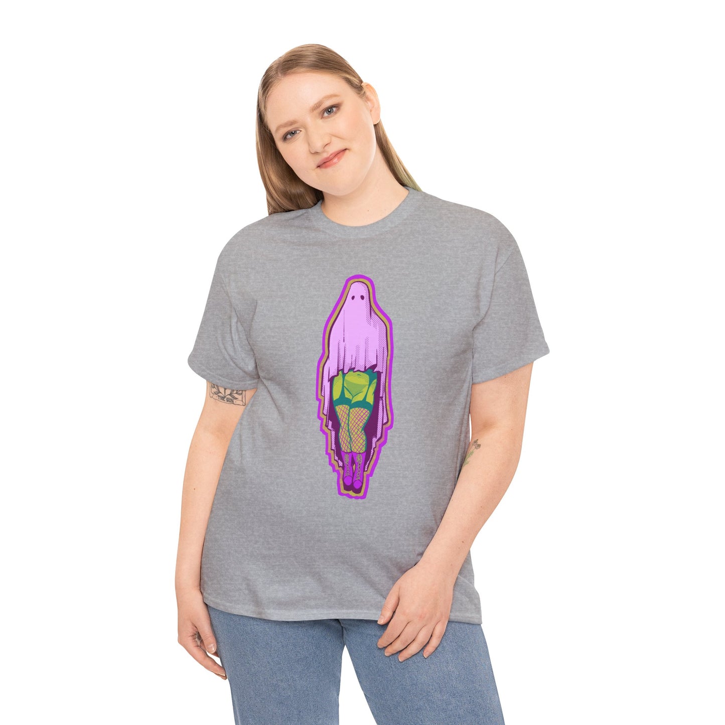 Sexy Ghost Unisex Heavy Cotton Tee
