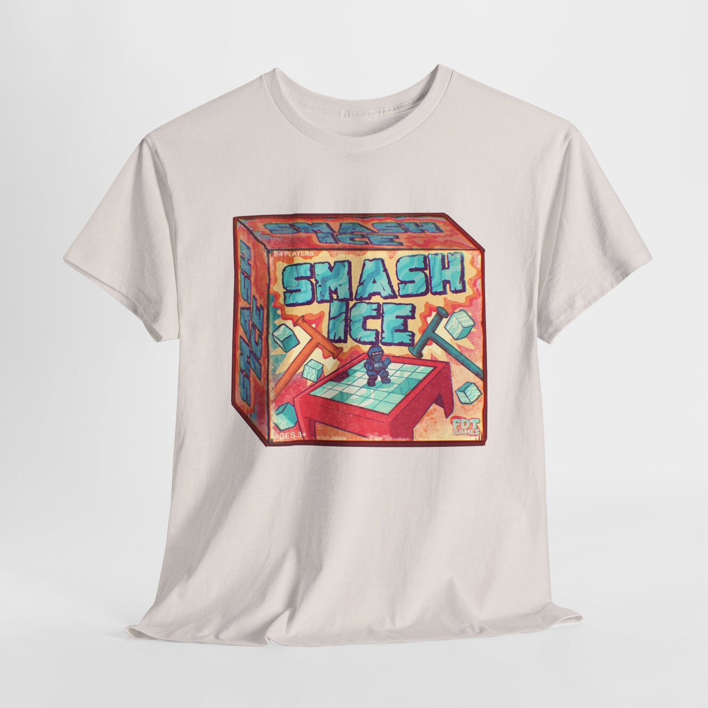 Smash Ice Game Unisex Heavy Cotton Tee