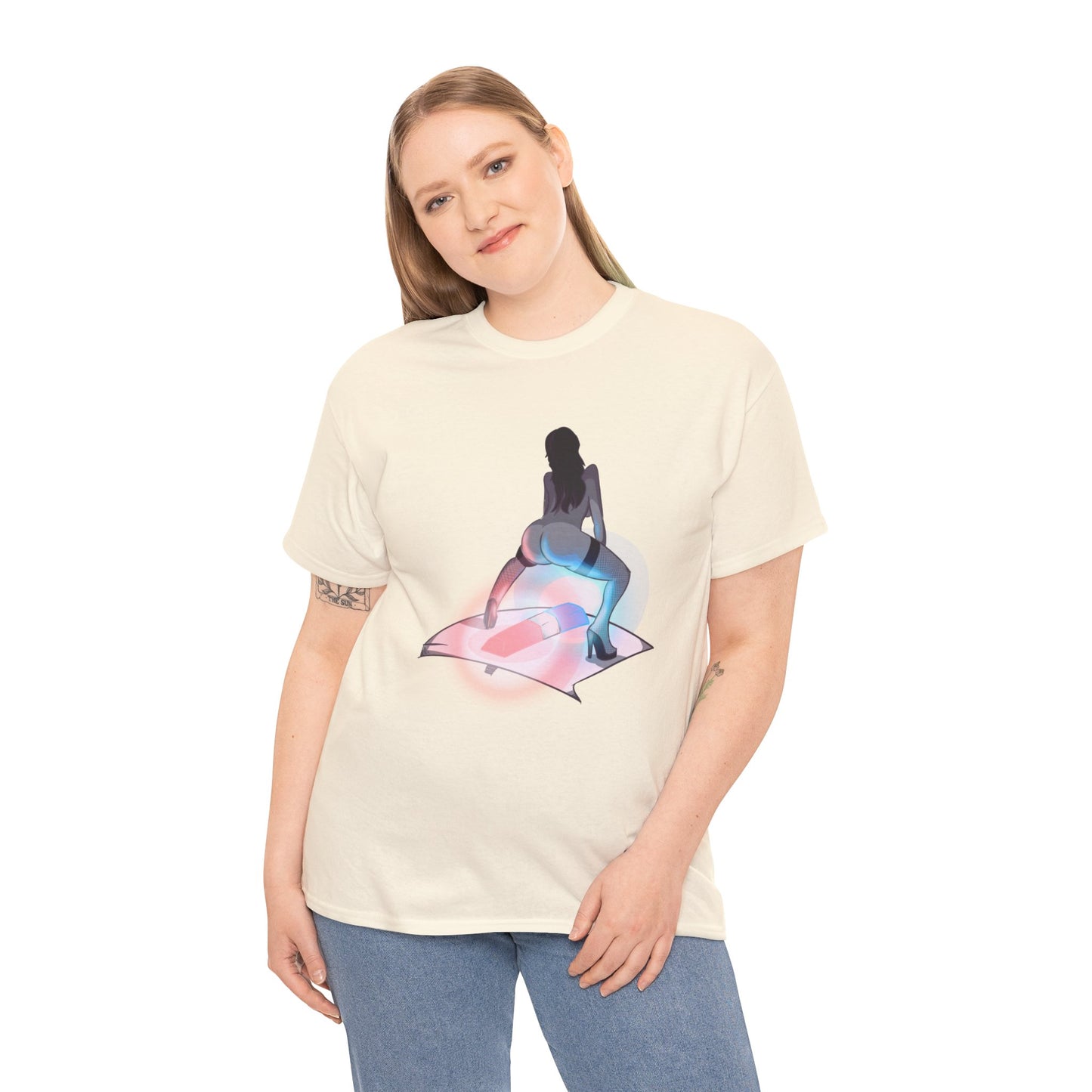 Twerking Under Influence Unisex Heavy Cotton Tee