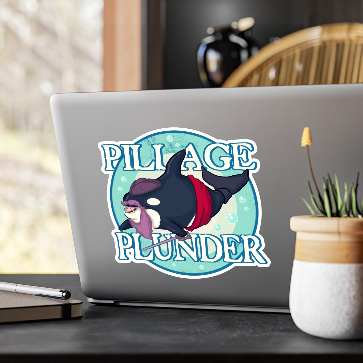 Pillage & Plunder Kiss-Cut Vinyl Decal