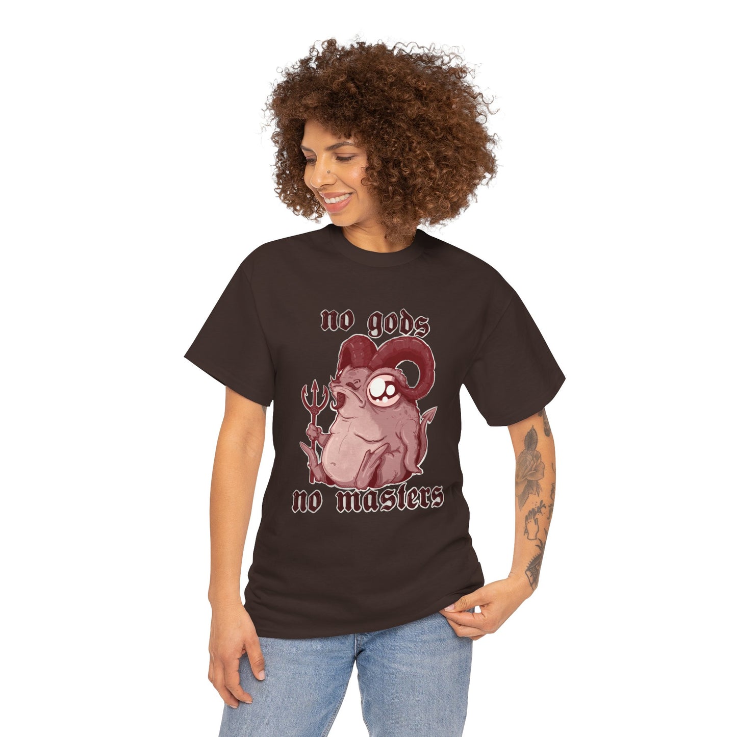 No Gods No Masters Unisex Heavy Cotton Tee