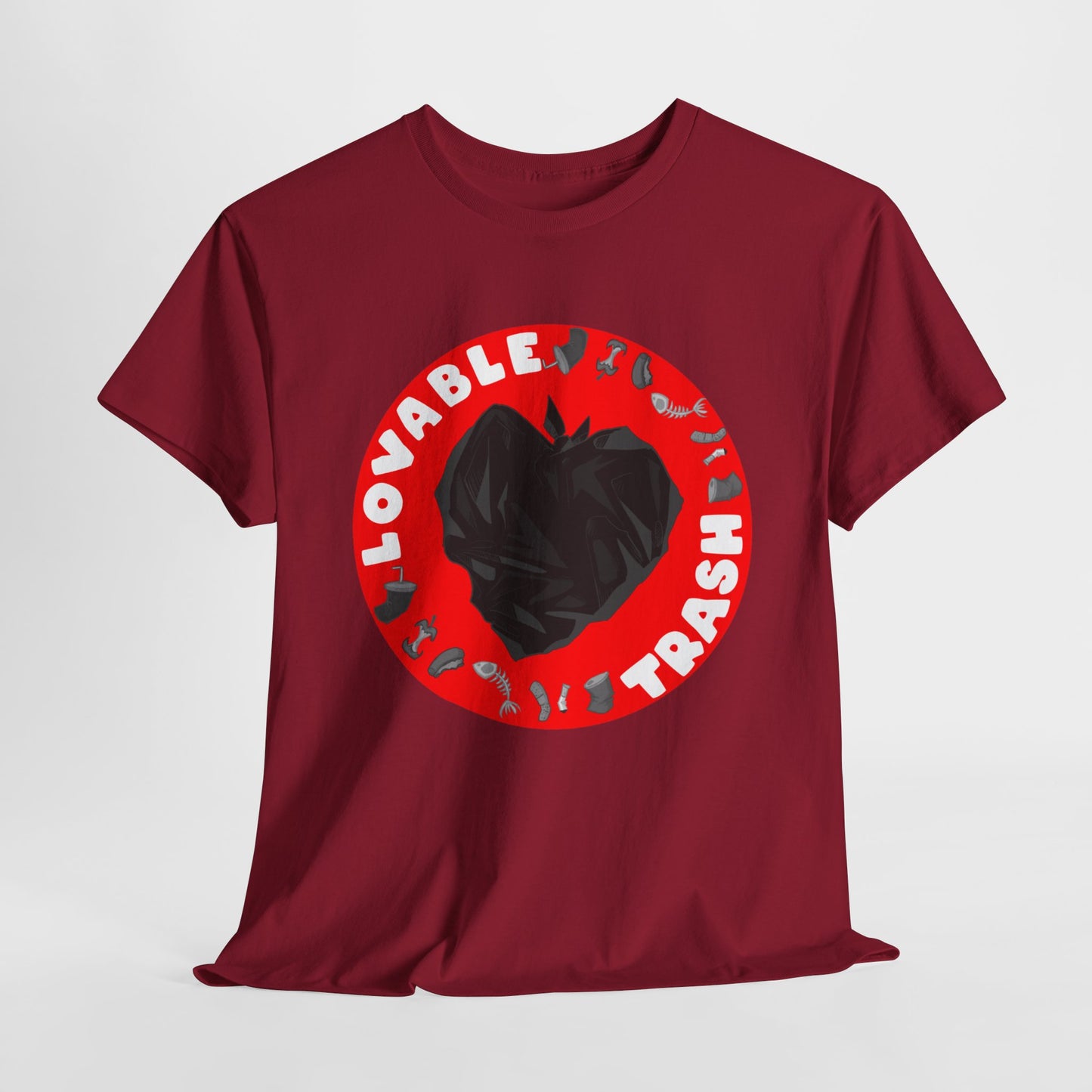 Loveable Trash Unisex Heavy Cotton Tee