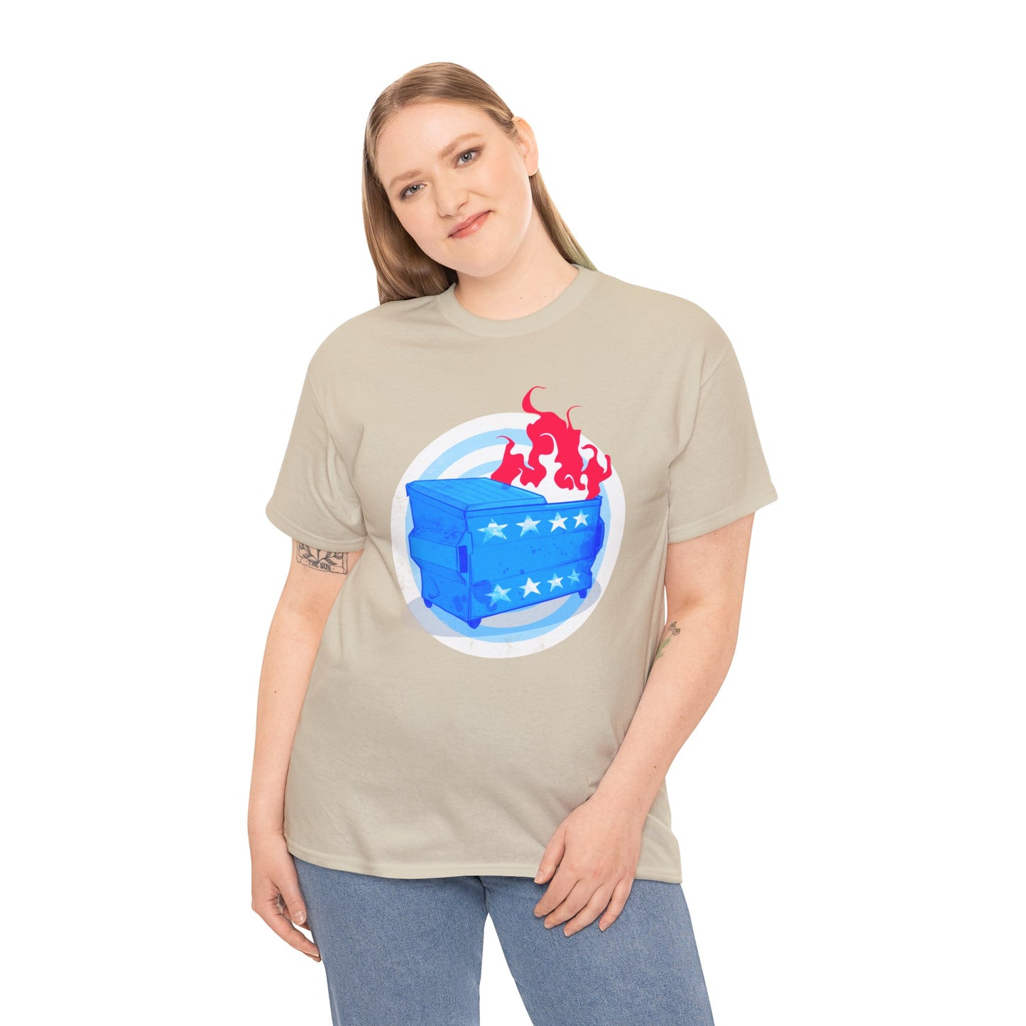 American Dumpster Firre Unisex Heavy Cotton Tee