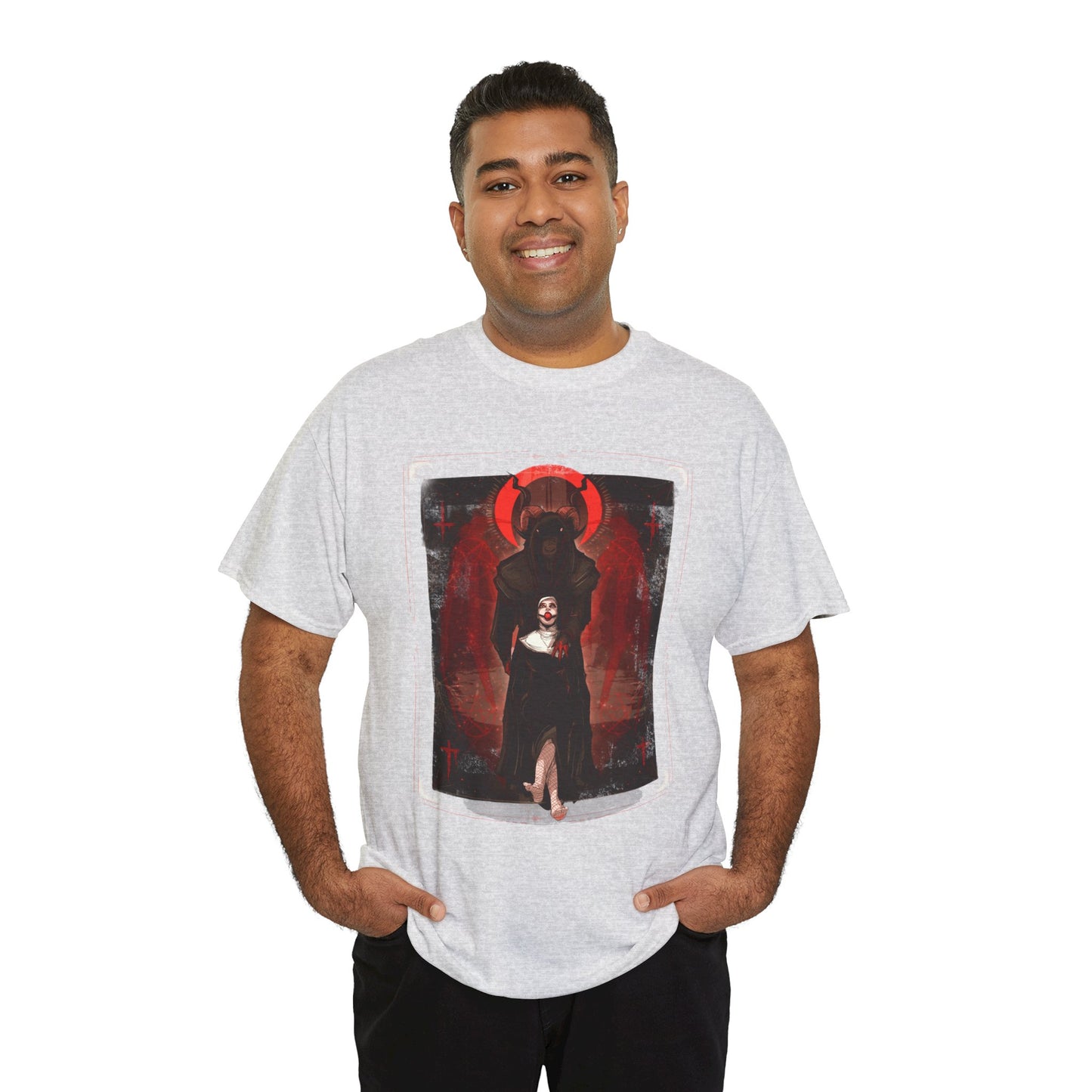Today Satan Unisex Heavy Cotton Tee