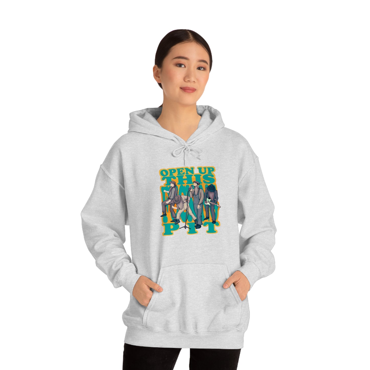Soggy Metal Unisex Heavy Blend Hooded Sweatshirt