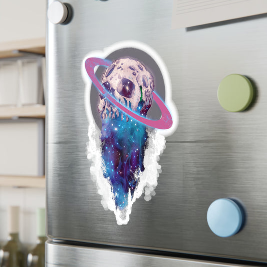 Elemental Skull Space Kiss-Cut Vinyl Decal