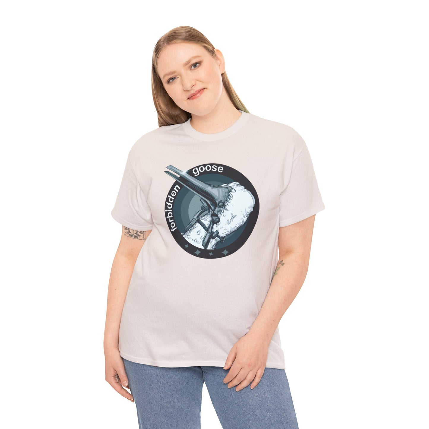 Forbidden Goose Unisex Heavy Cotton Tee