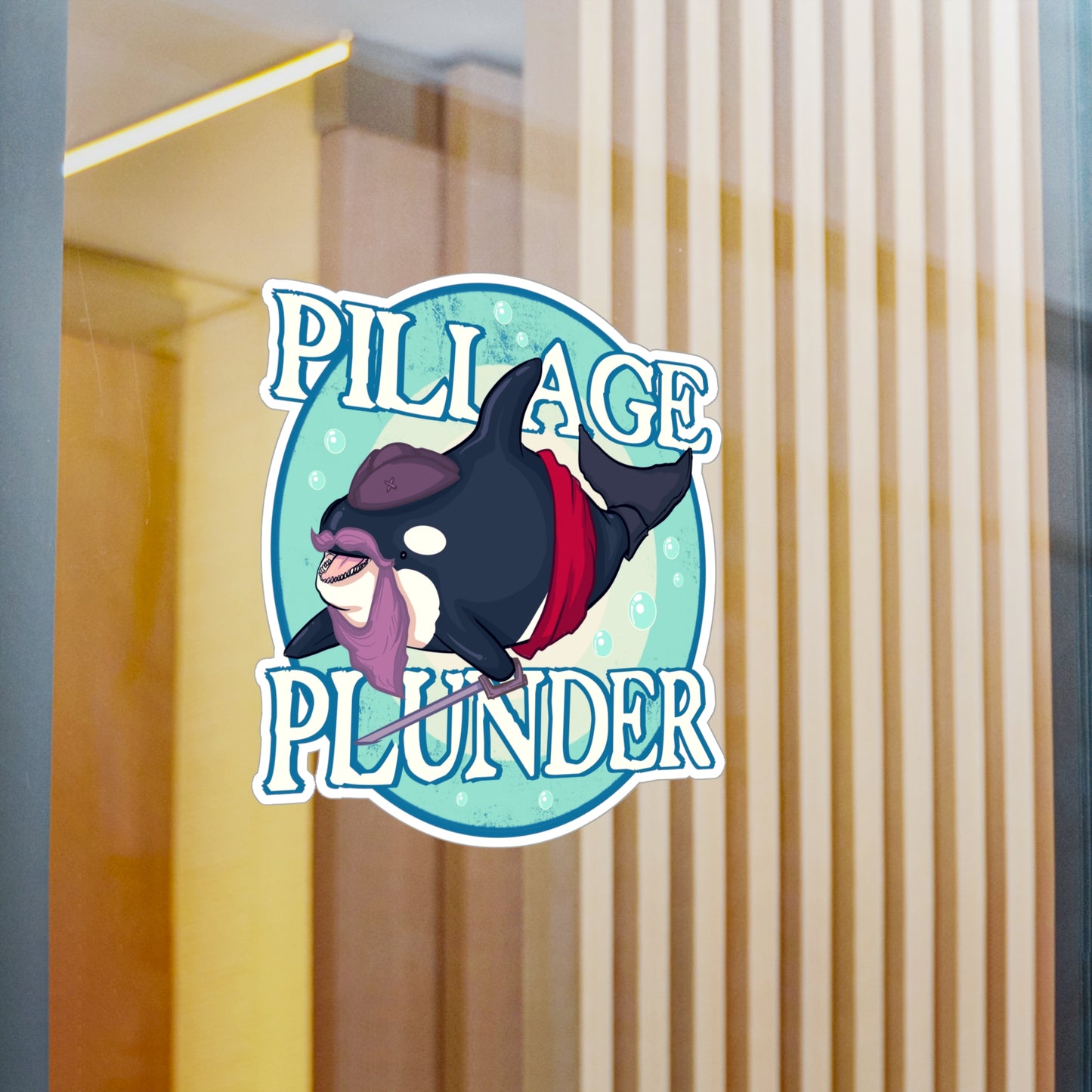Pillage & Plunder Kiss-Cut Vinyl Decal