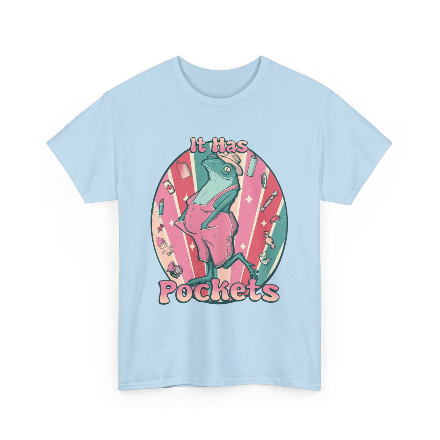 It Has Pockets Unisex Heavy Cotton Tee
