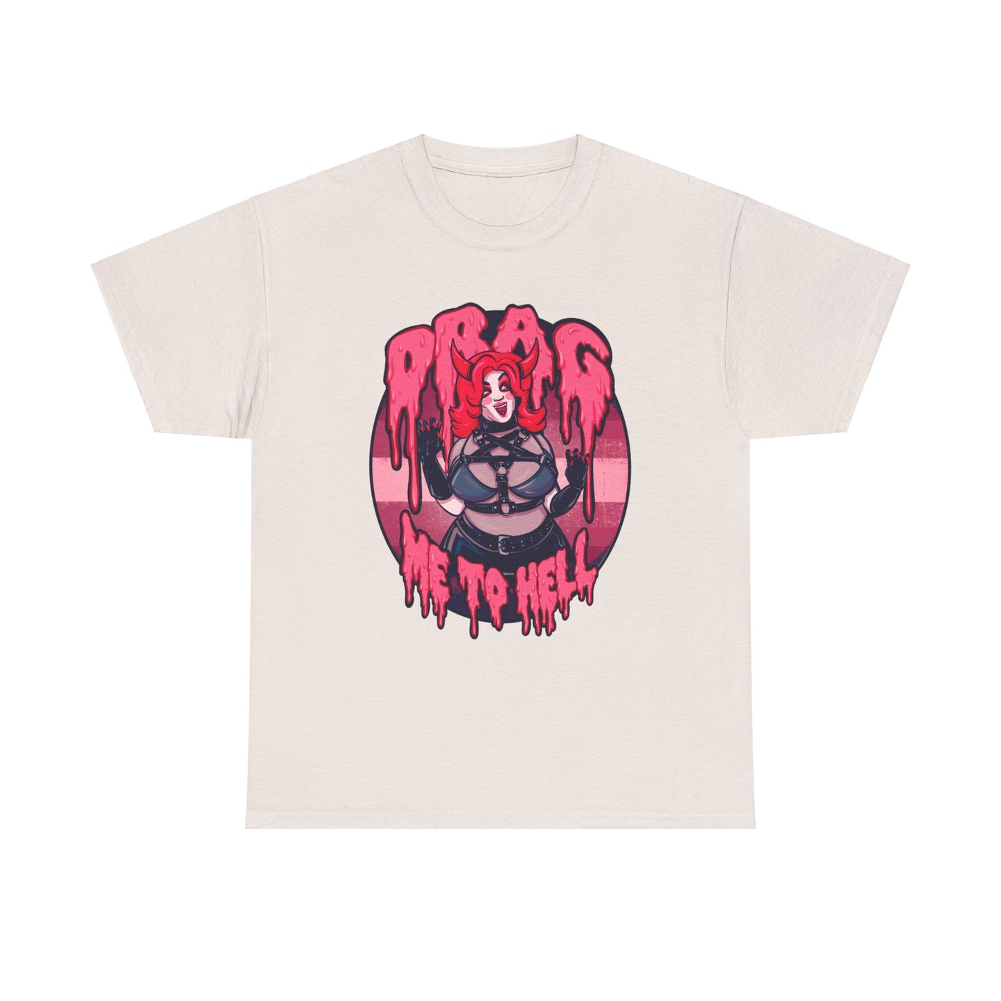 Drag Me To Hell Unisex Heavy Cotton Tee