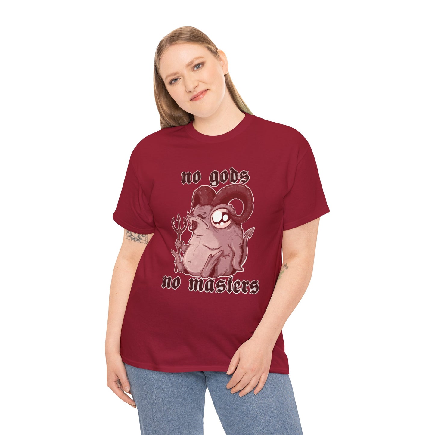 No Gods No Masters Unisex Heavy Cotton Tee