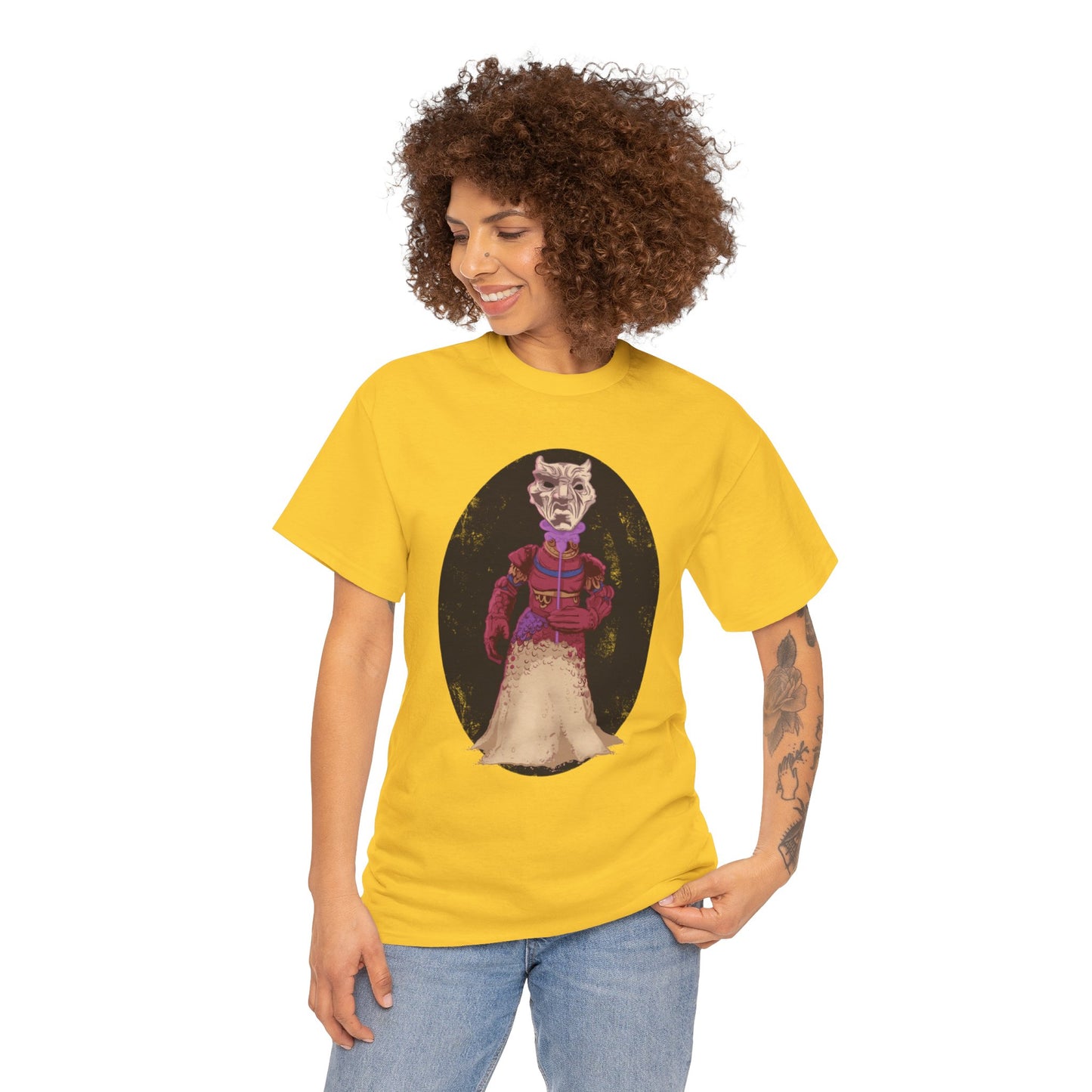 Mysterious Stranger Unisex Heavy Cotton Tee