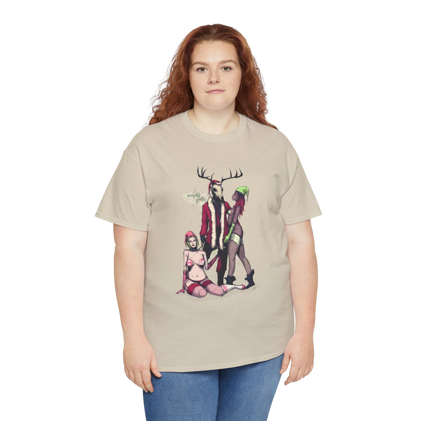 Deer Daddy Series 6: Daddy Claus Unisex Heavy Cotton Tee