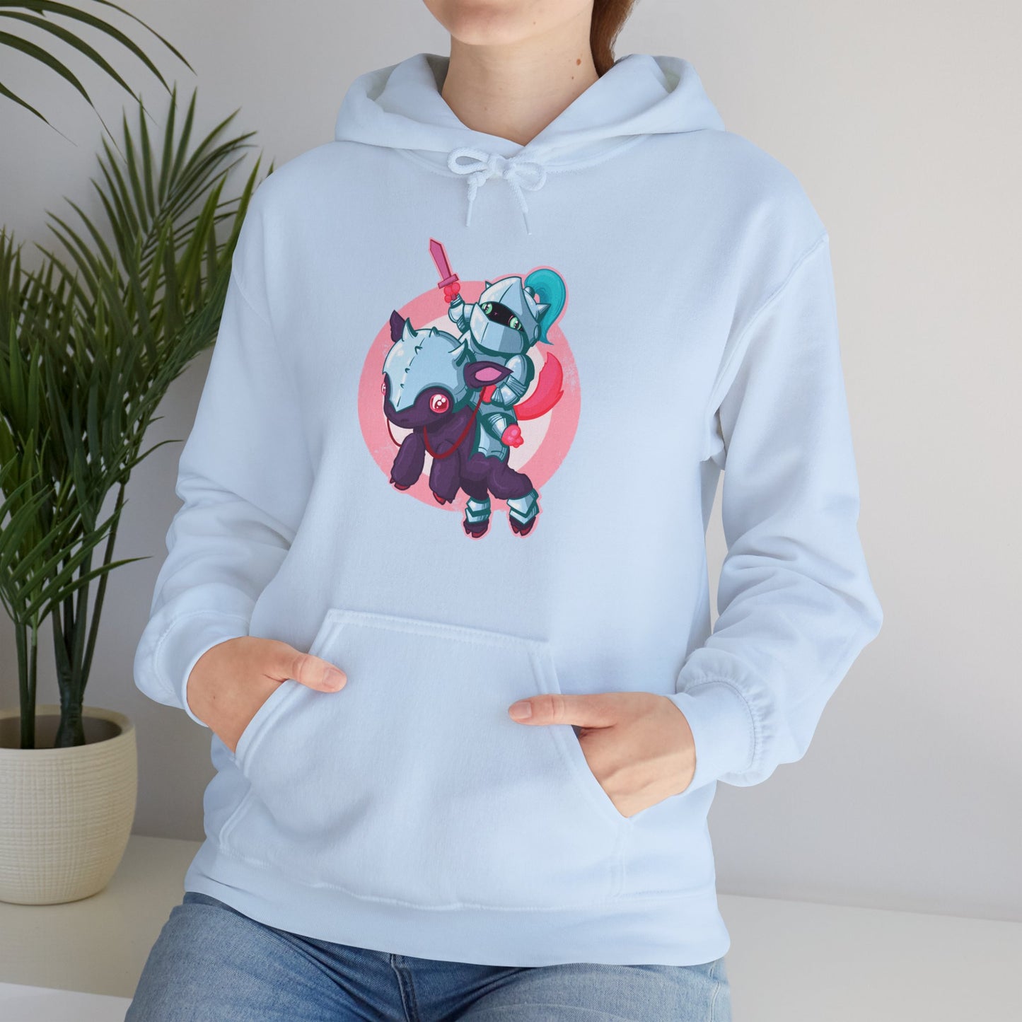 Knight In Shining Armor Unisex Heavy Blend Hooded Sweatshirt