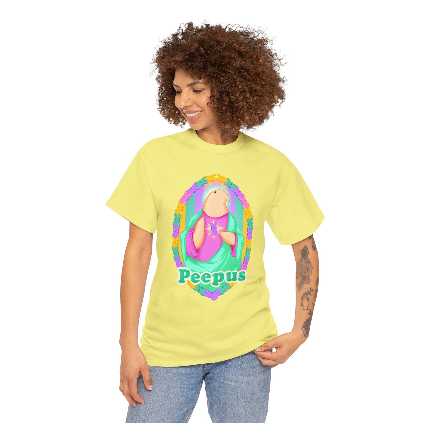 Peepus Unisex Heavy Cotton Tee