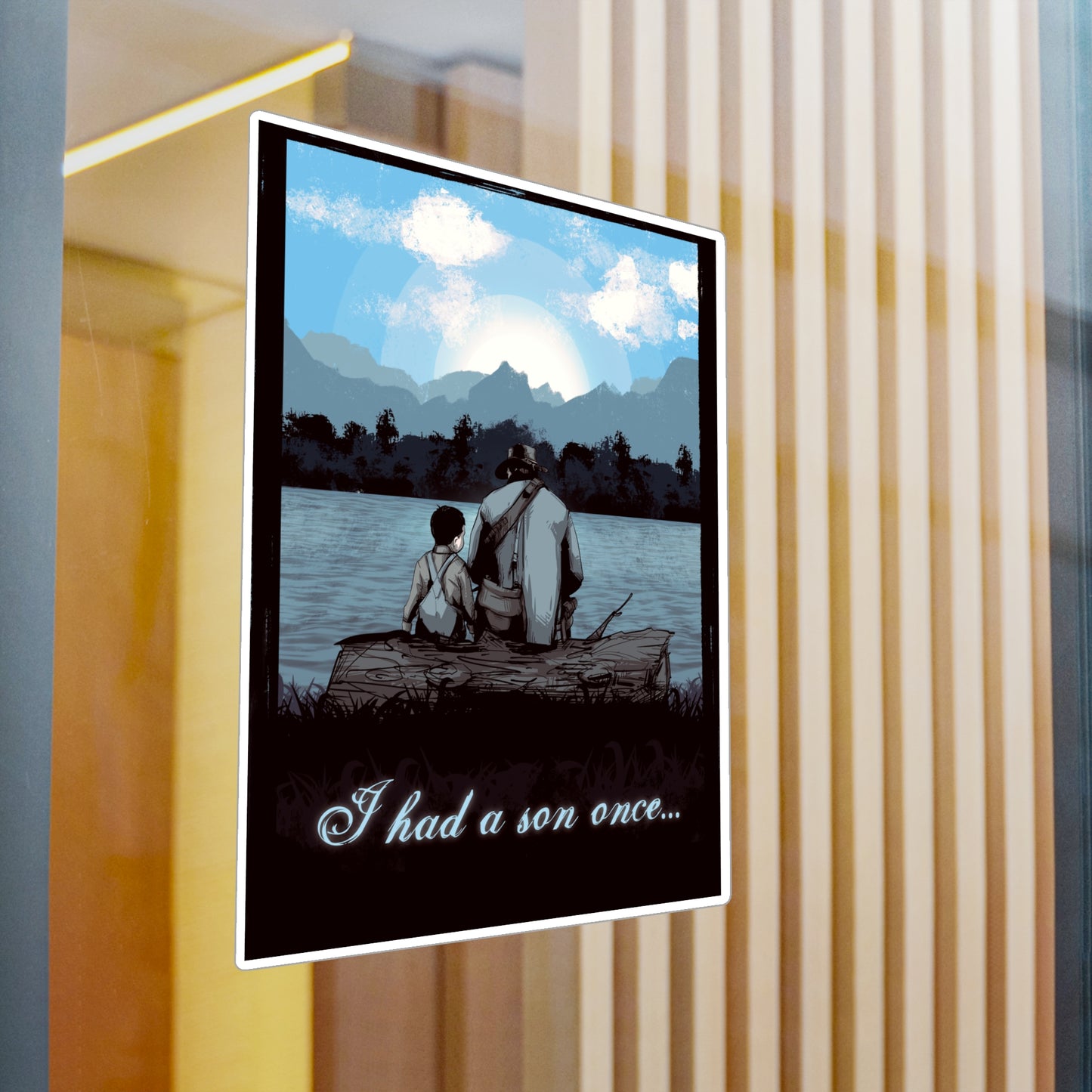 I Had A Son Kiss-Cut Vinyl Decal