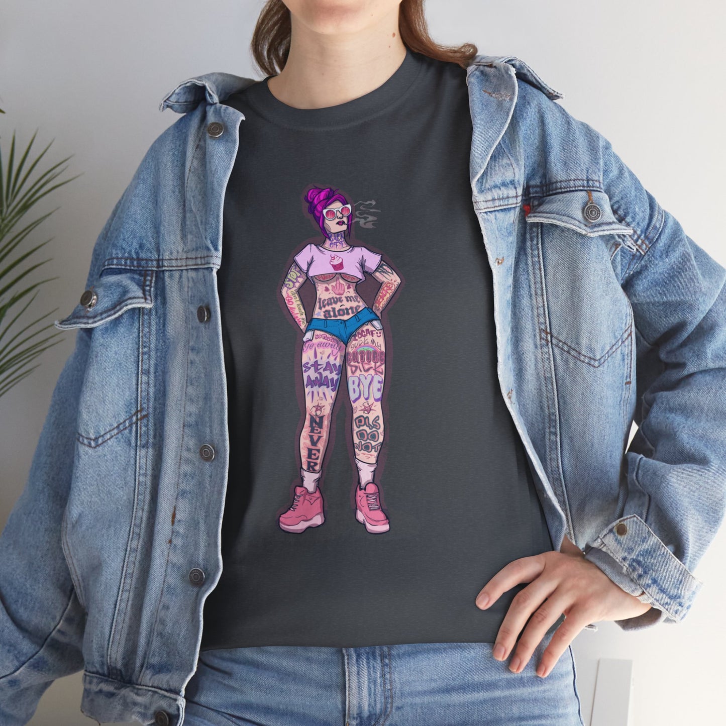 Antisocial Tattoos Unisex Heavy Cotton Tee