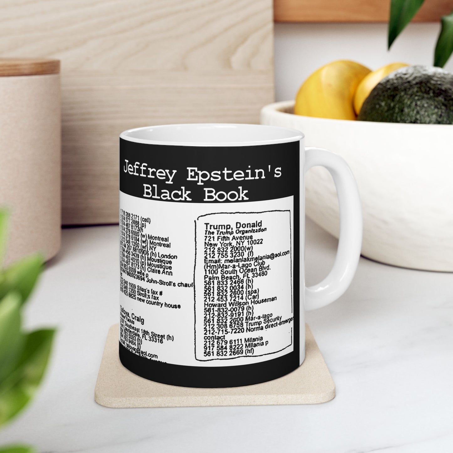 Little Black Book Page 85 Ceramic Mug 11oz