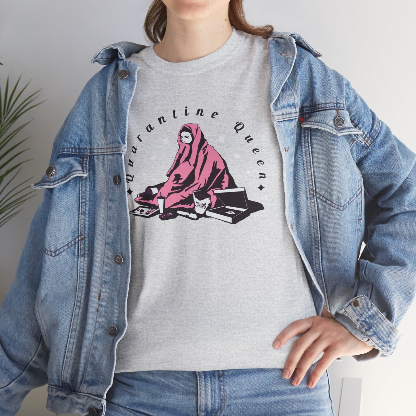 Quarantine Queen Unisex Heavy Cotton Tee