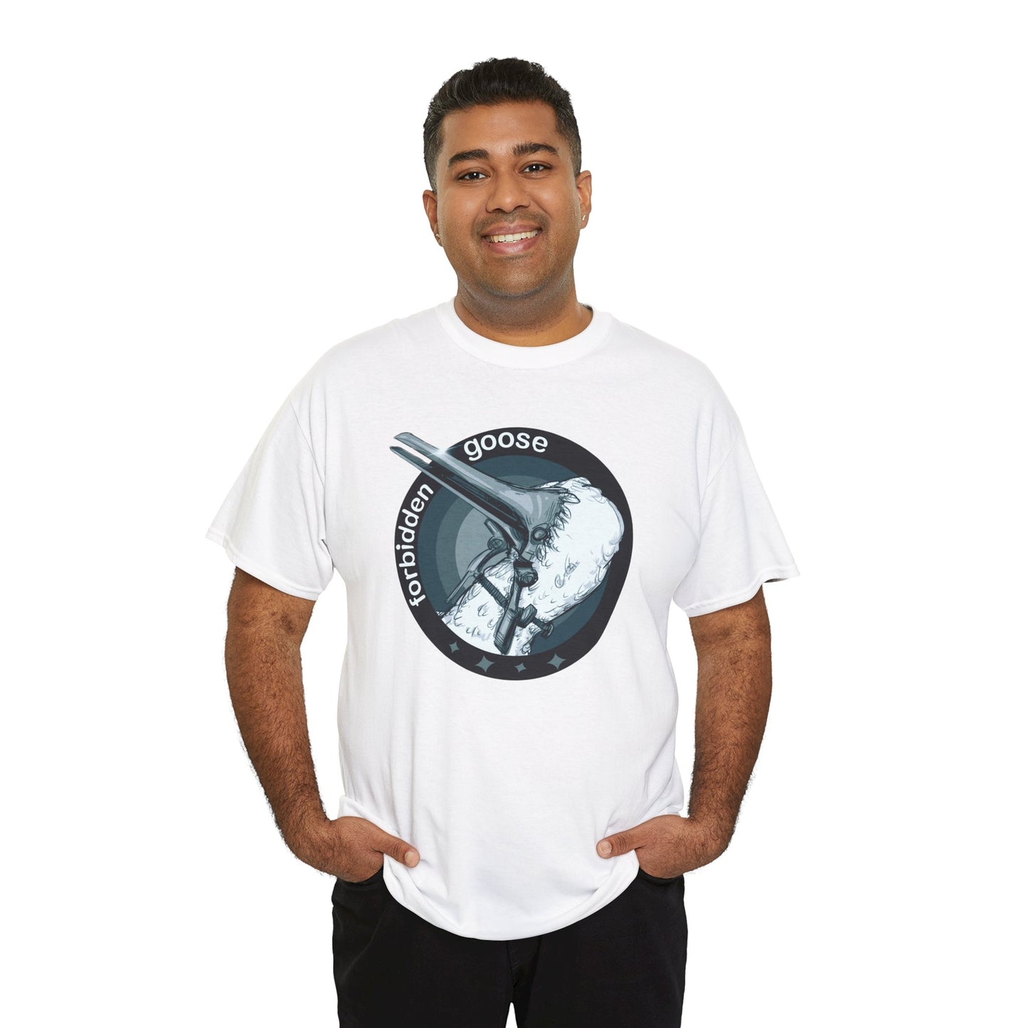 Forbidden Goose Unisex Heavy Cotton Tee