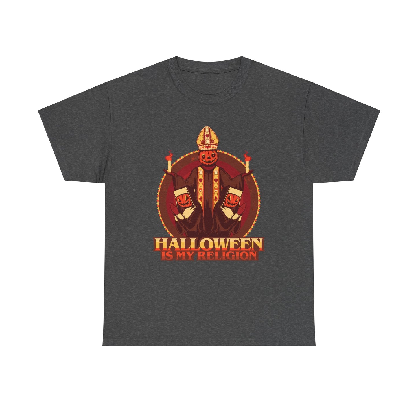 Halloween Is My Religion Unisex Heavy Cotton Tee