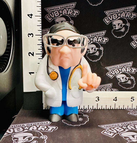 Doctor Shamer 3D Print Christmas Tree Ornament