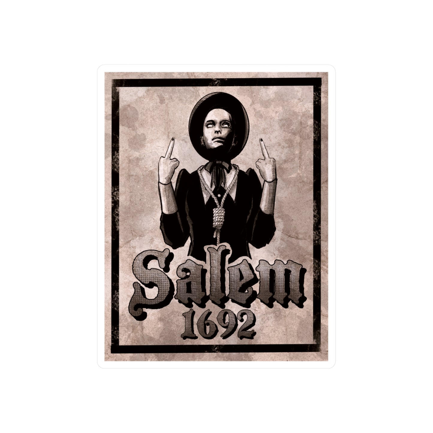 Salem 1692 Kiss-Cut Vinyl Decal