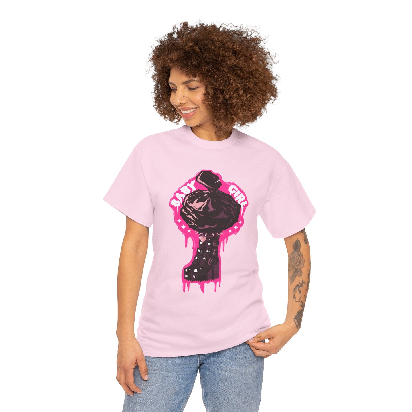 Trash Baby Girl Unisex Heavy Cotton Tee