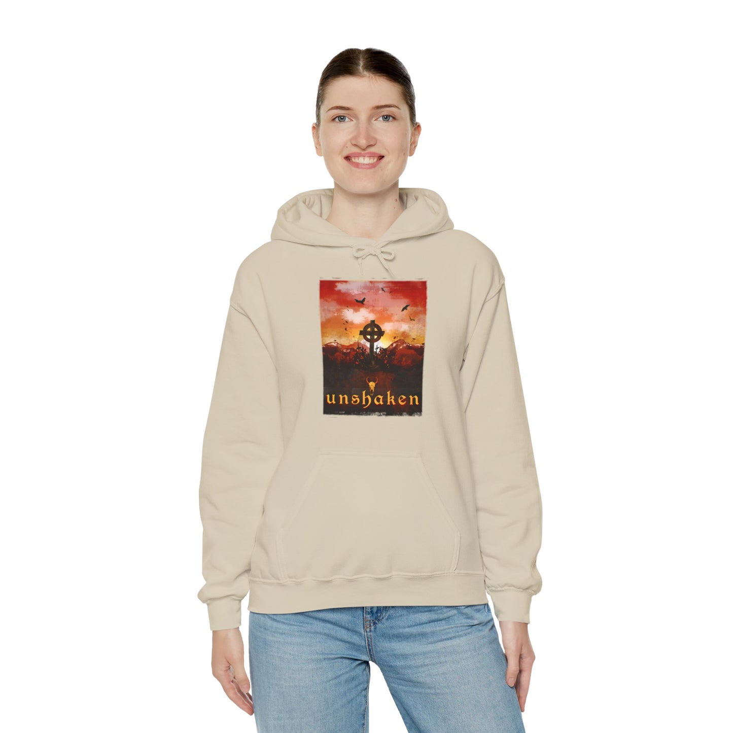 Unshaken Unisex Heavy Blend Hooded Sweatshirt