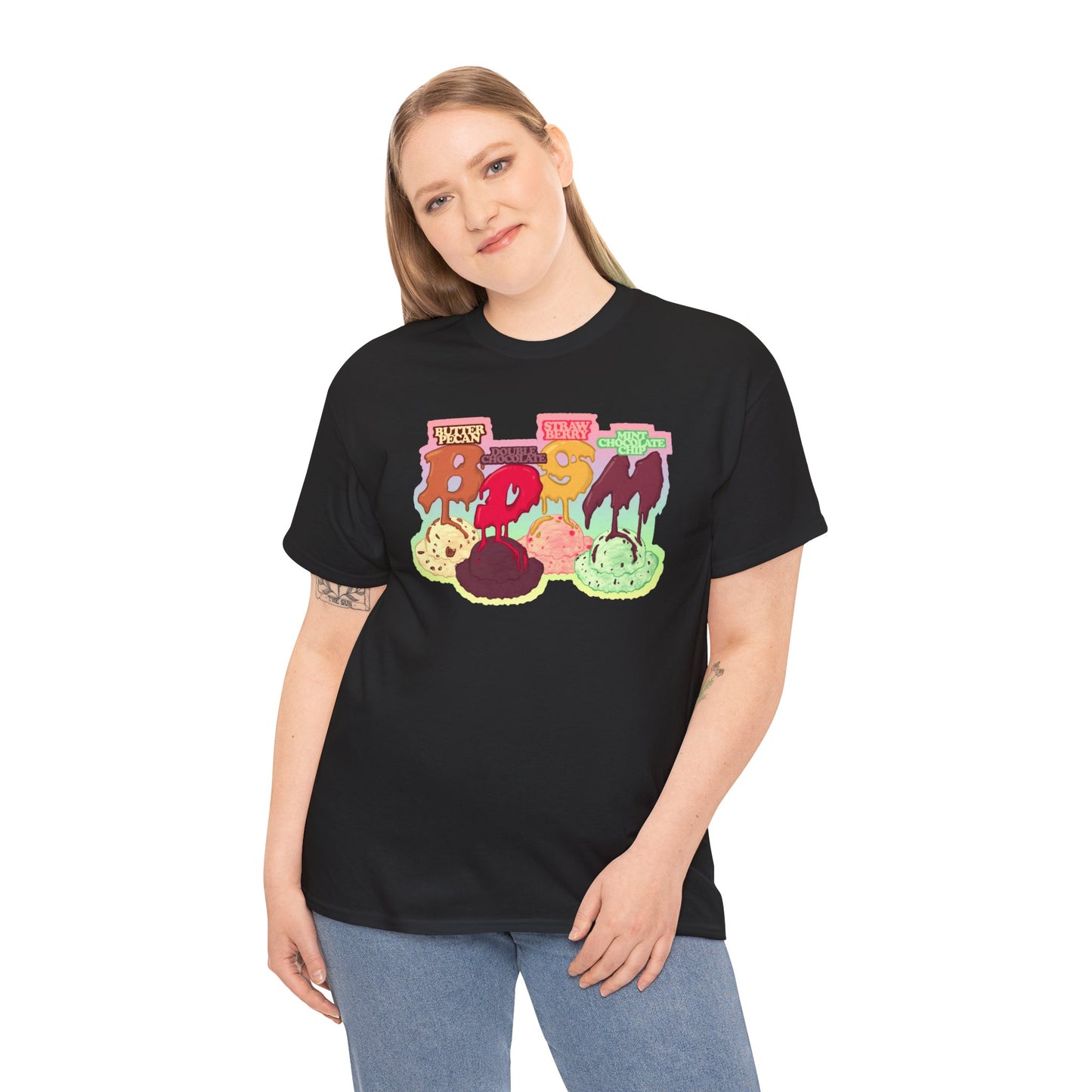 Ice Cream Unisex Heavy Cotton Tee