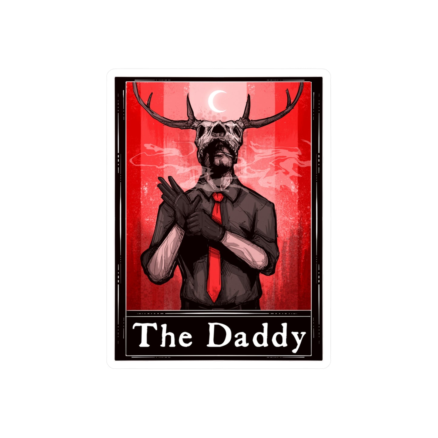 The Daddy Tarot Kiss-Cut Vinyl Decal