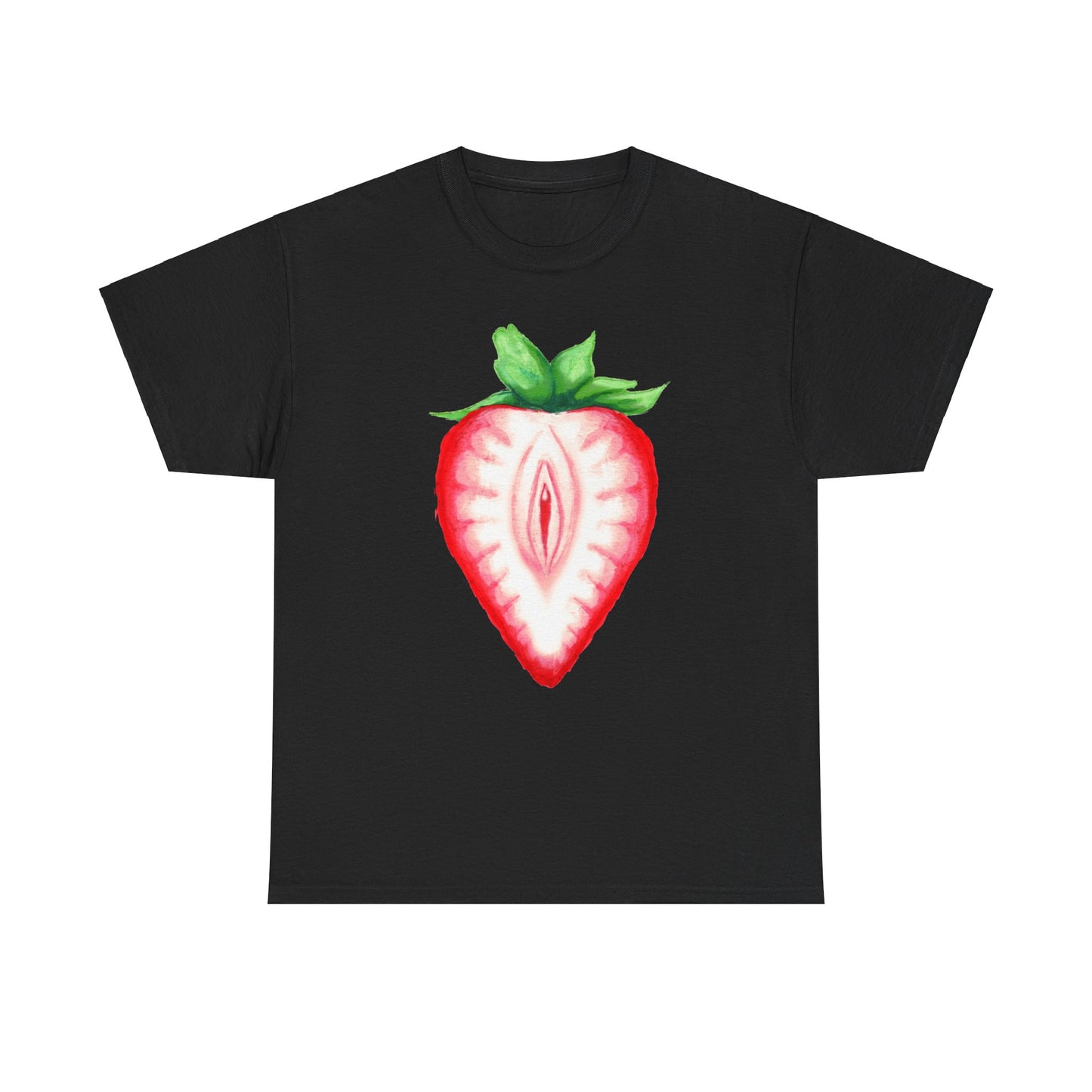 Juicy Strawberry Unisex Heavy Cotton Tee