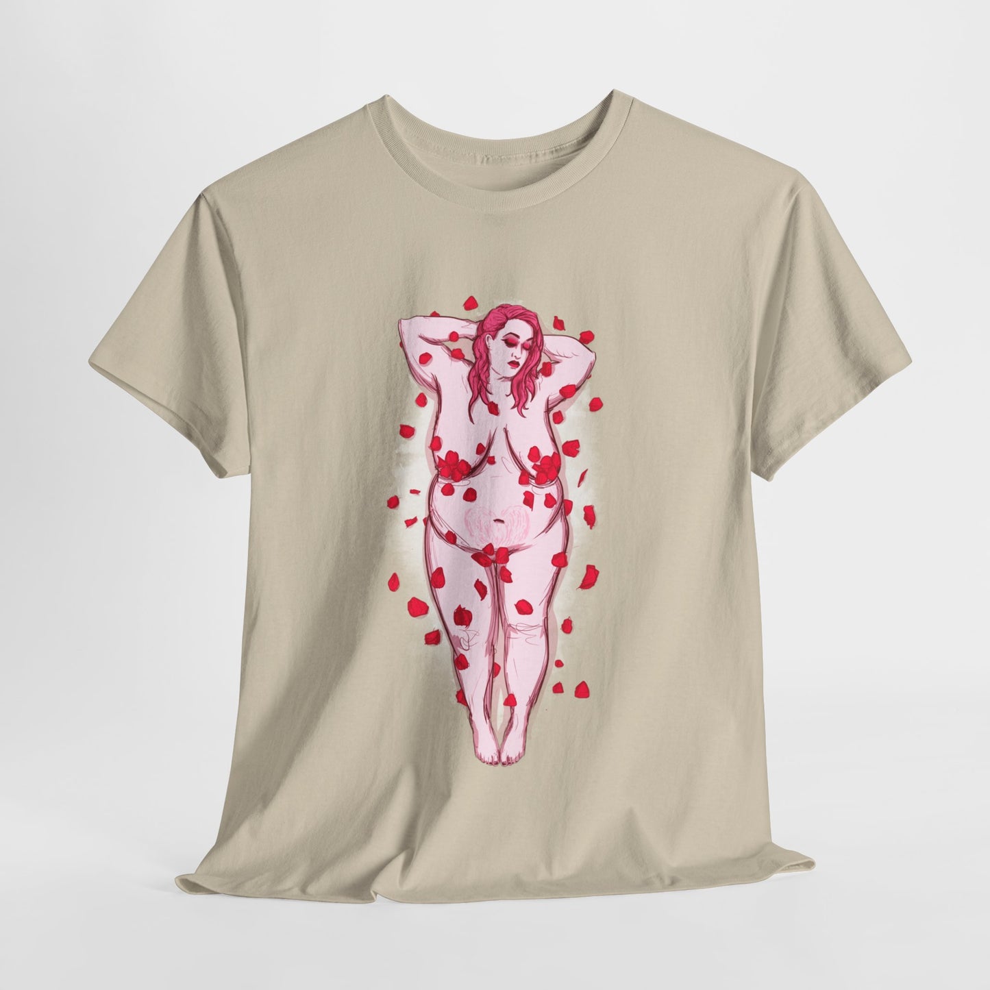 Stretch Heart Unisex Heavy Cotton Tee