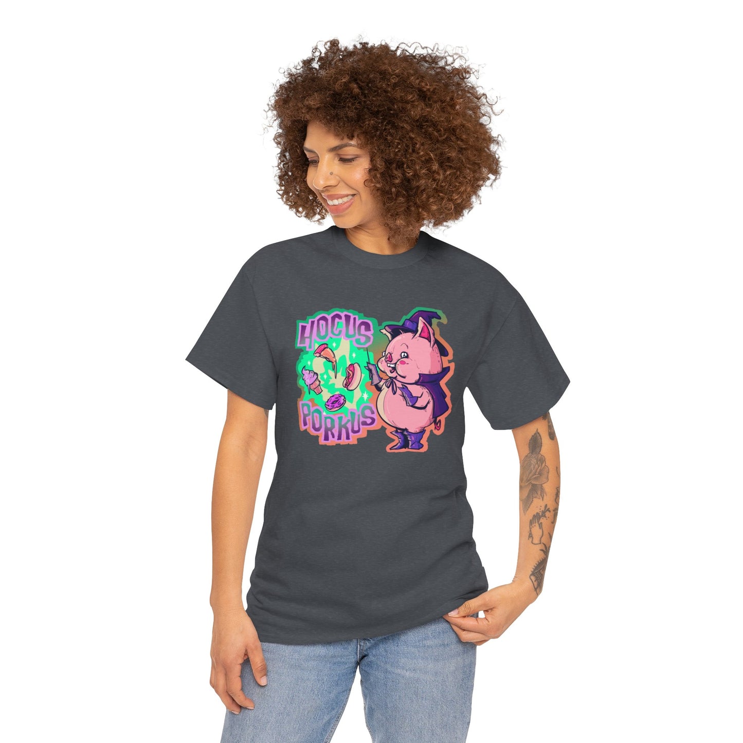 Hocus Porkus Unisex Heavy Cotton Tee