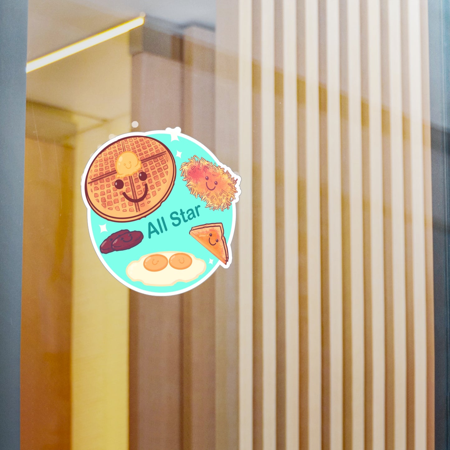 All Star Breakfast Kiss-Cut Vinyl Decal