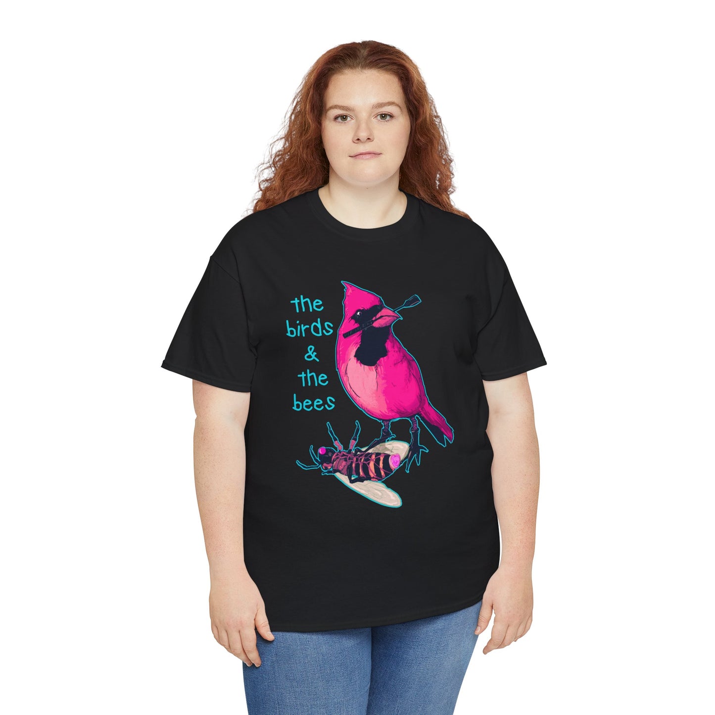 The Birds & The Bees Unisex Heavy Cotton Tee