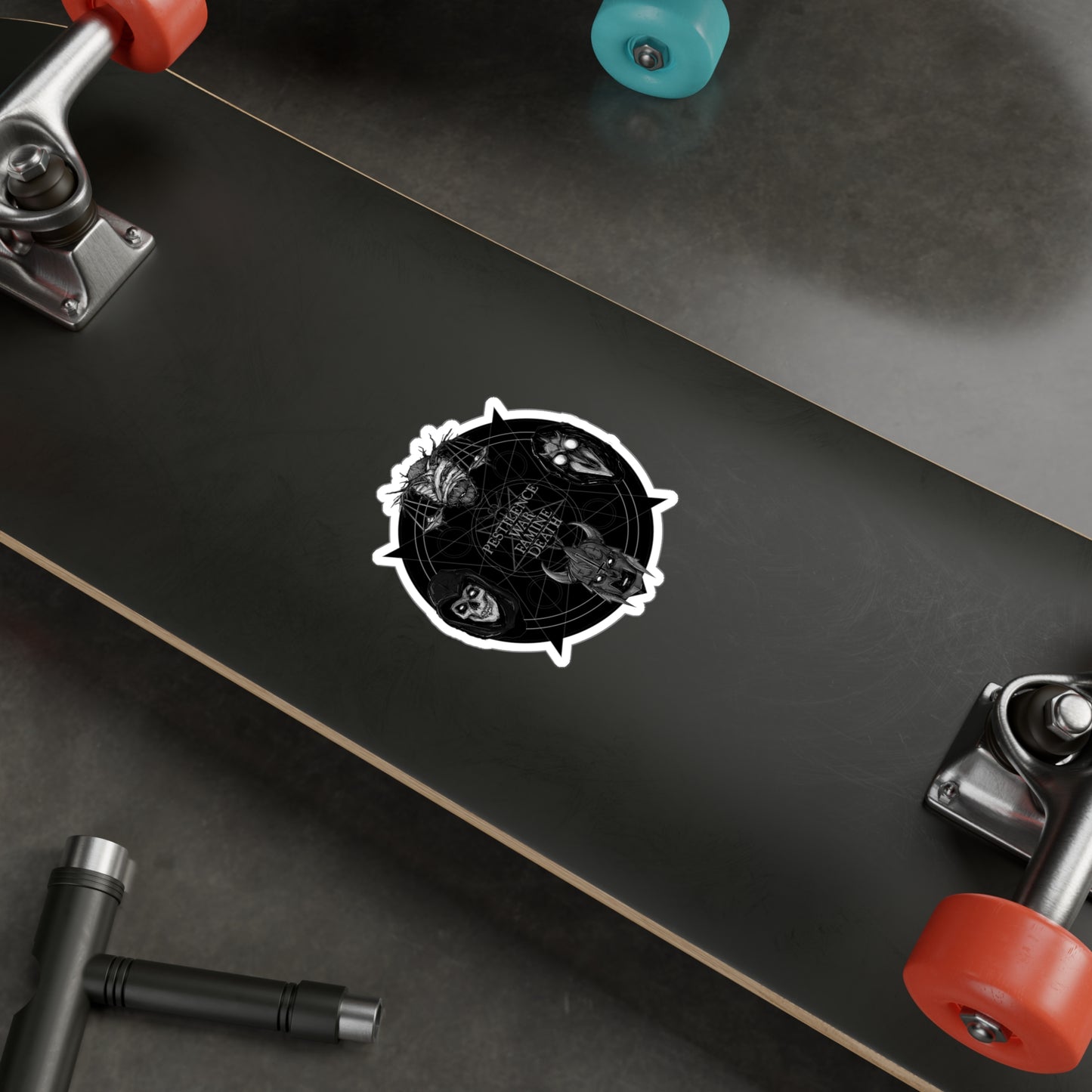 Four Horseman Kiss-Cut Vinyl Decal