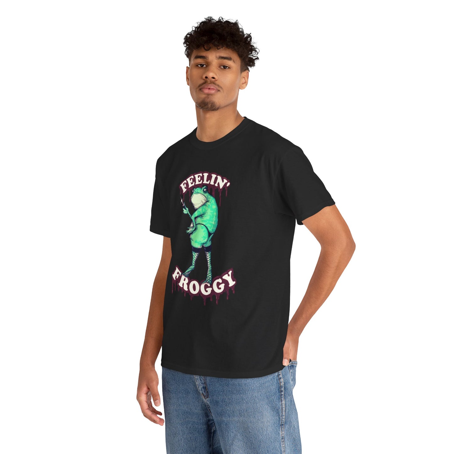 Feelin Froggy Unisex Heavy Cotton Tee