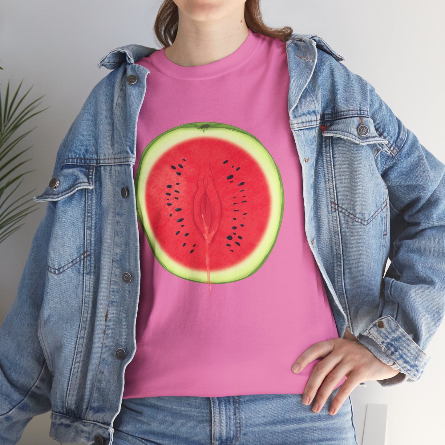 Juicy Watermelon Unisex Heavy Cotton Tee