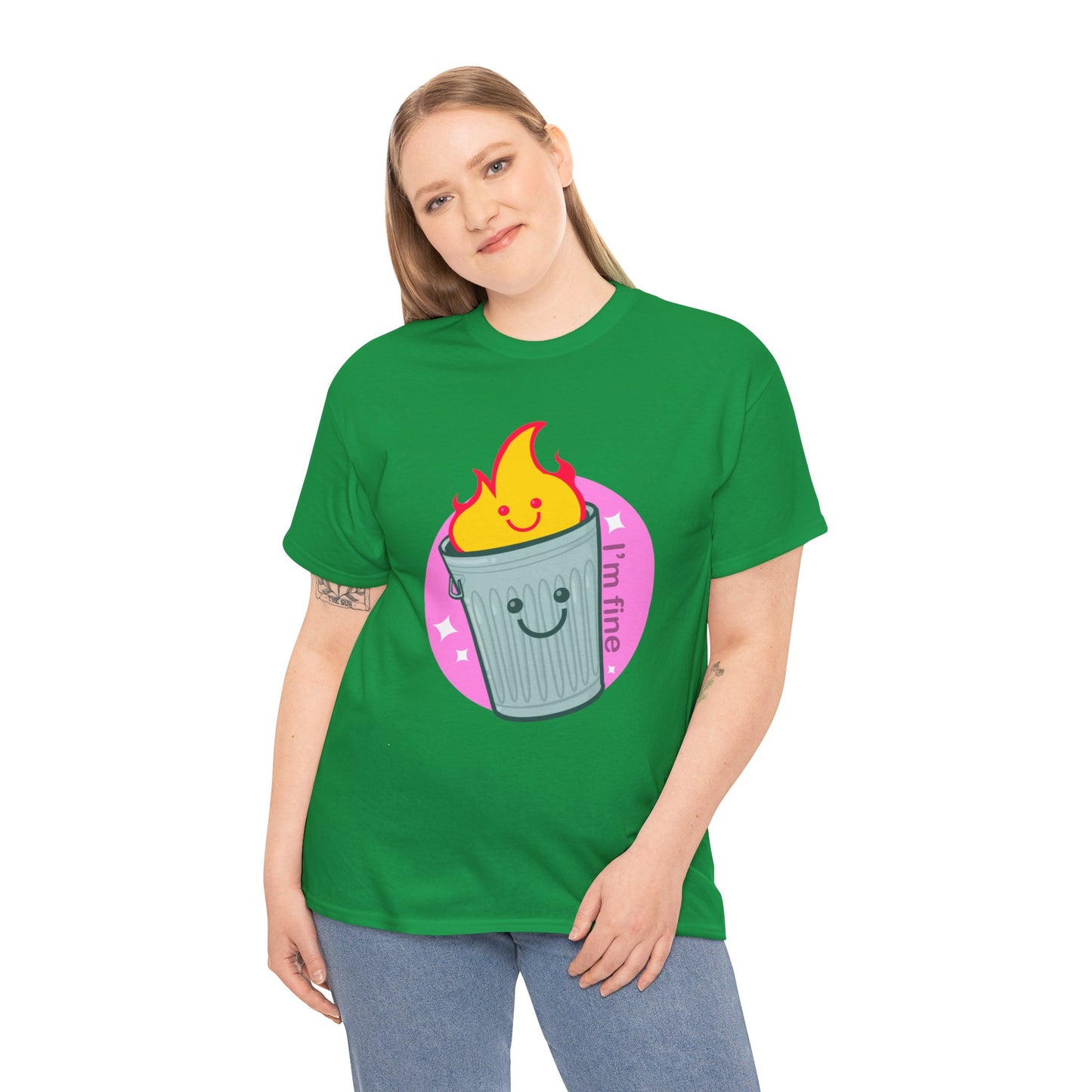 Trash Fire Unisex Heavy Cotton Tee