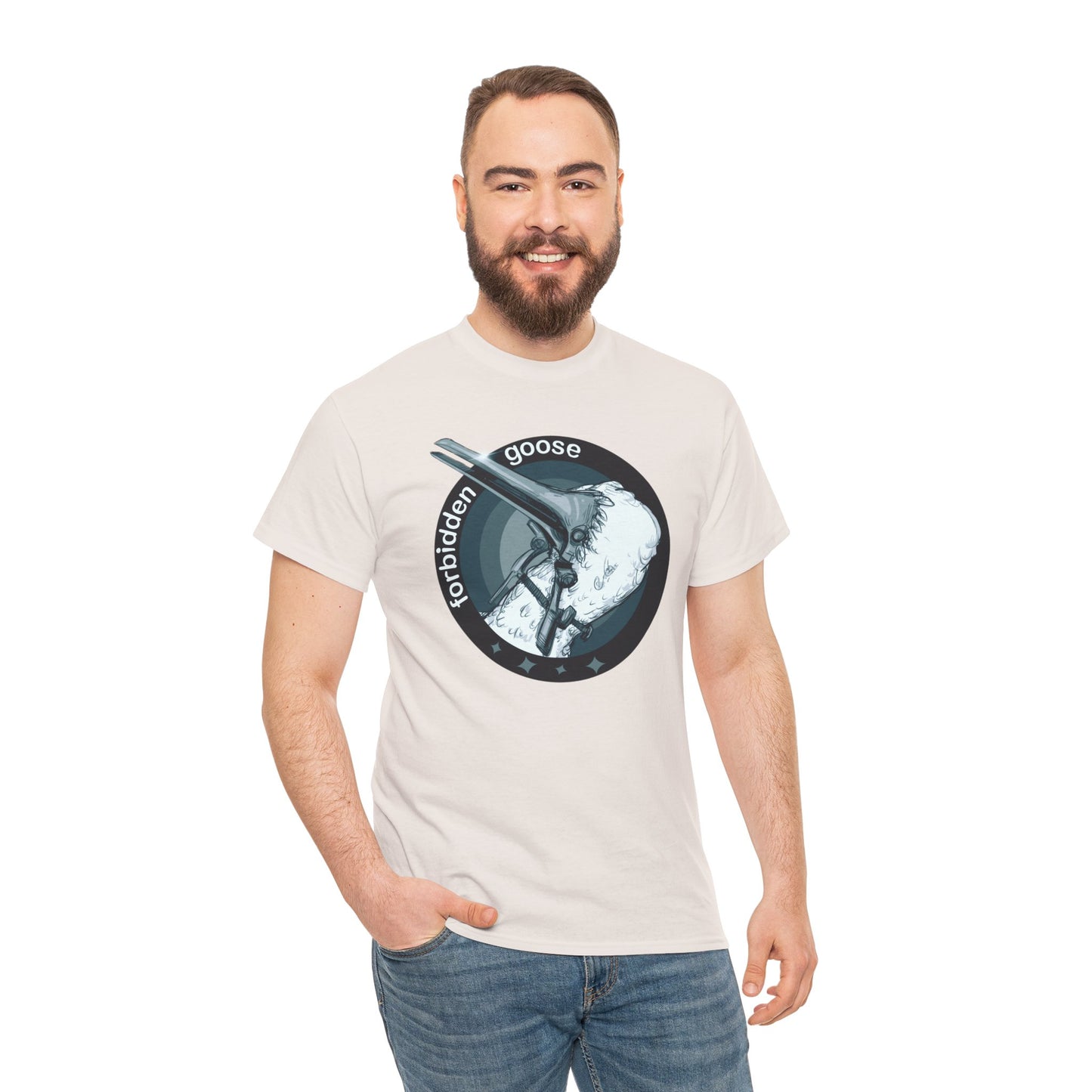 Forbidden Goose Unisex Heavy Cotton Tee