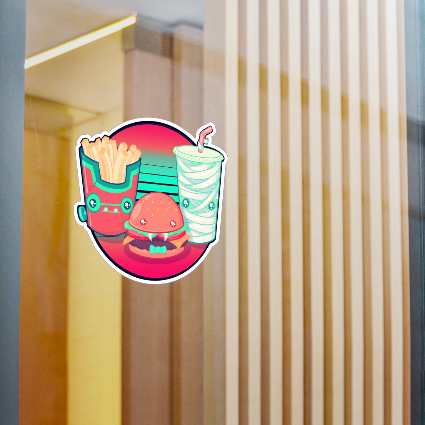 Spooky Fast Food Kiss-Cut Vinyl Decal