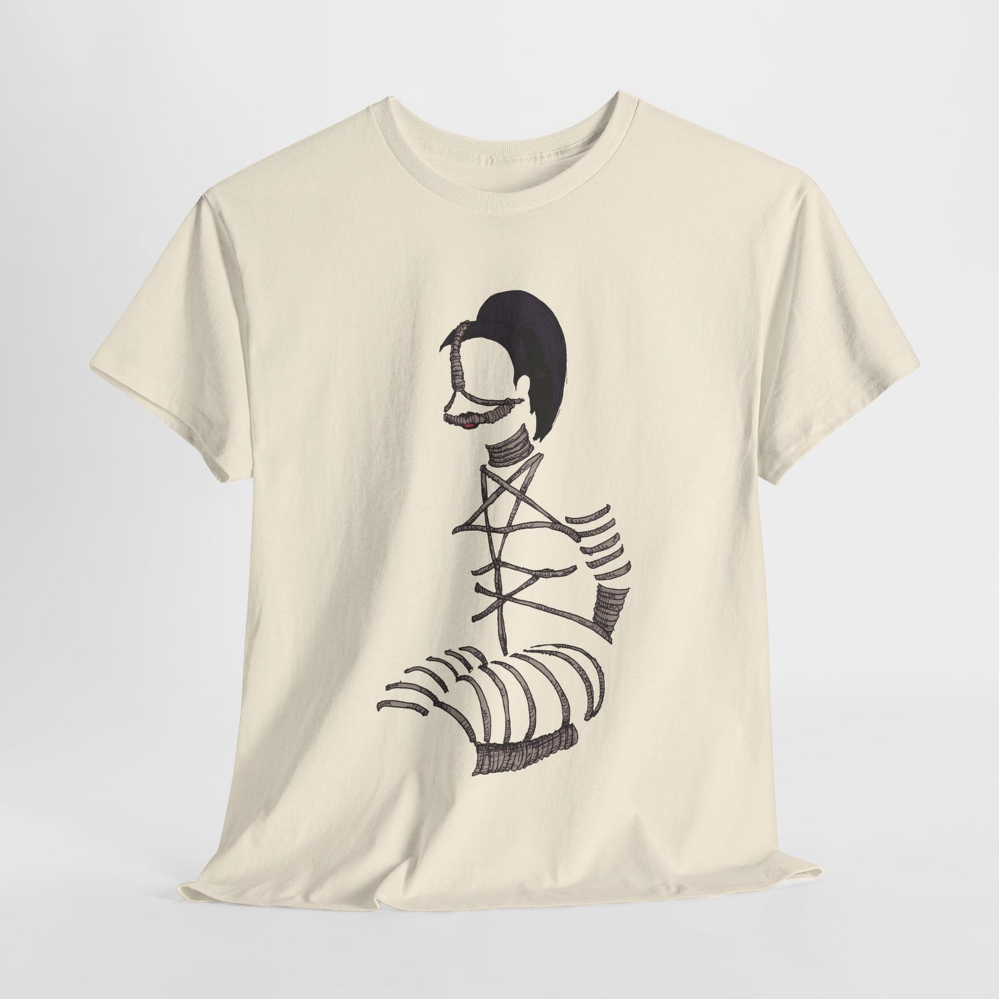 Rope Minimalism Unisex Heavy Cotton Tee