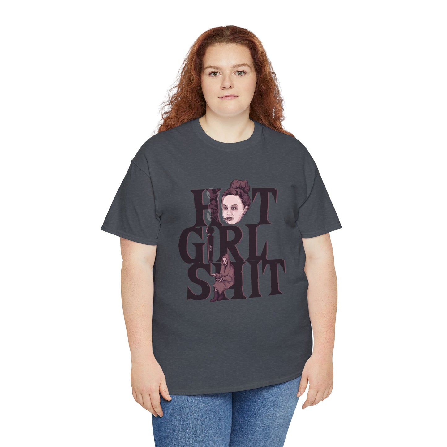 Hot Girl Shit Unisex Heavy Cotton Tee