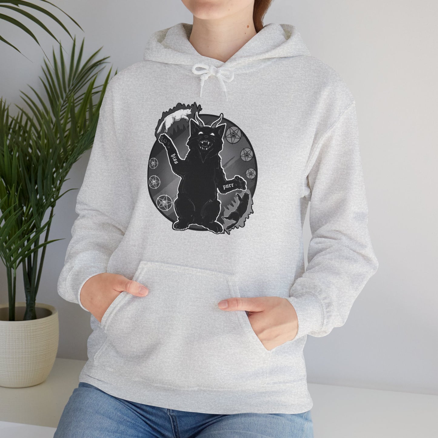 Baphocat II Unisex Heavy Blend Hooded Sweatshirt