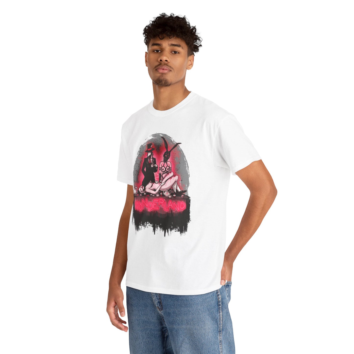 Wonderland Unisex Heavy Cotton Tee