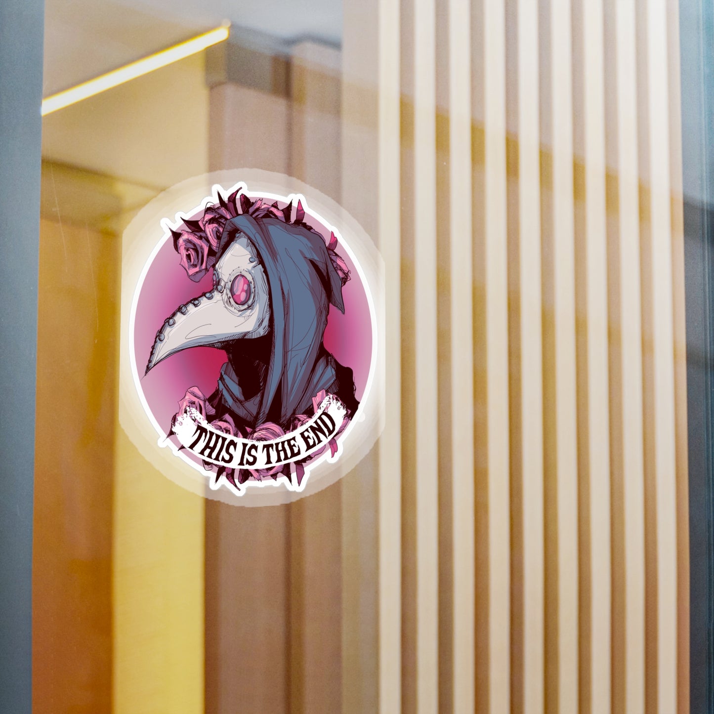 This Is The End Kiss-Cut Vinyl Decal